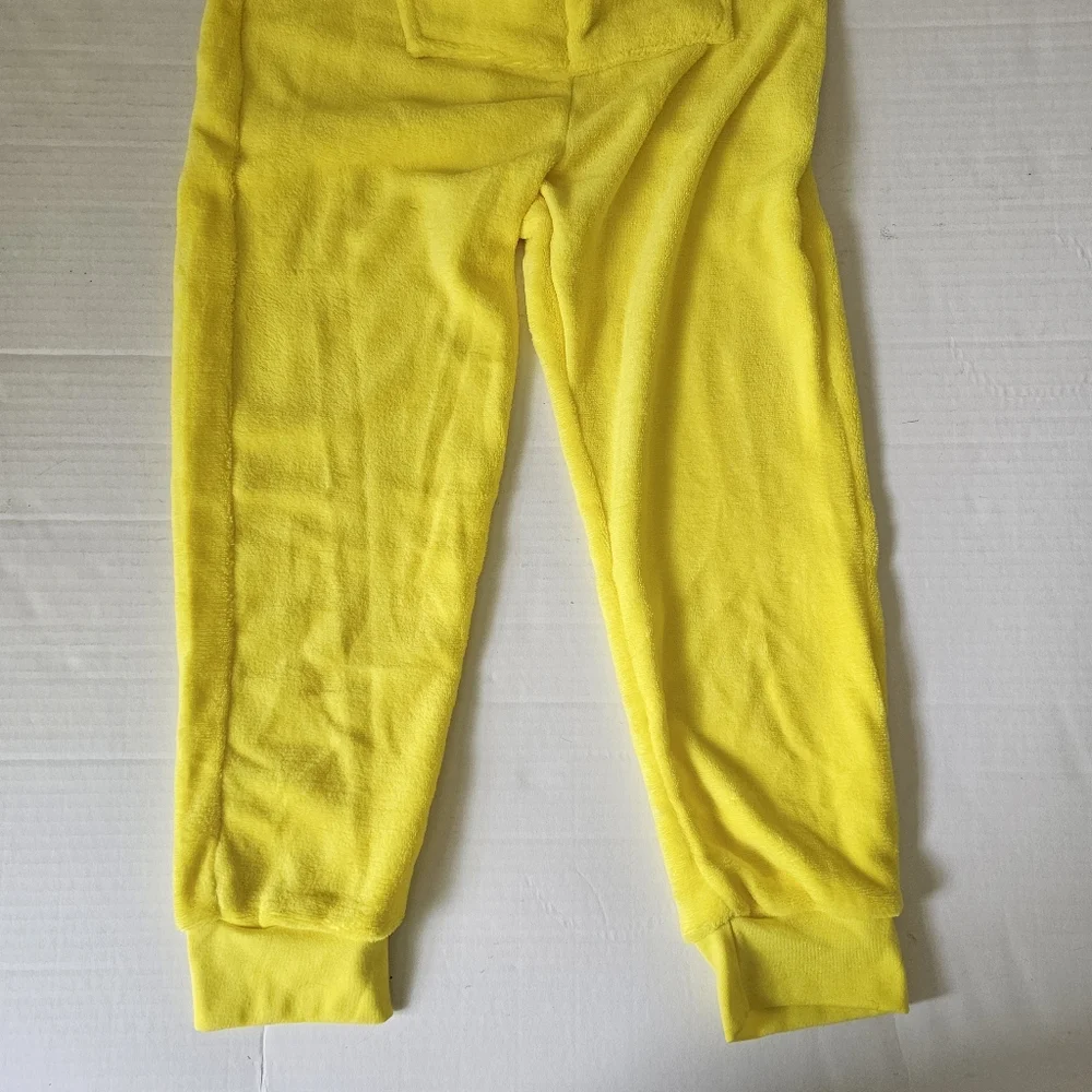 Spirit Pokemon Pikachu Costume Size Youth L 12-14 One Piece Yellow Zip Up NIP